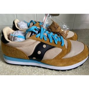 saucony jazz 81 mens size 10.5 uk 9.5 rust brown S70539-19 Shoes Sneakers NWB
